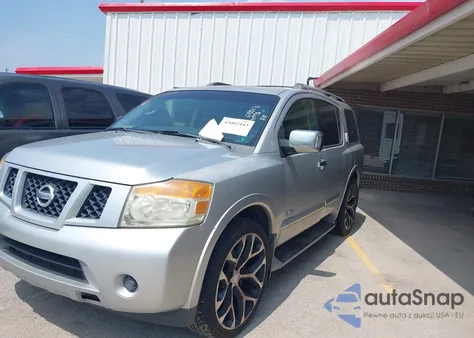 2008 Nissan Armada Se z USA, uszkodzony, nr VIN 5N1BA08D18N610013